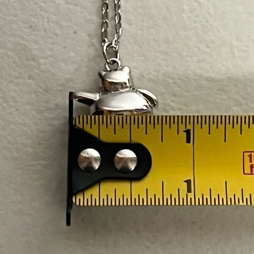 Snorlax Pokemon Charm Pendant Necklace Anime Chain Jewelry Pokie